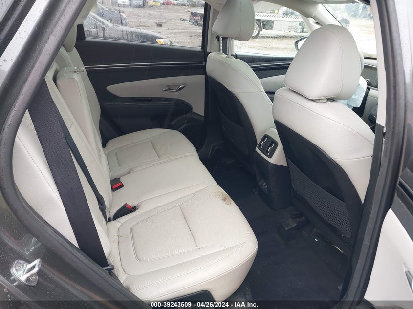 VIN 5NMJECAE2NH023479 2022 HYUNDAI TUCSON LIMITED