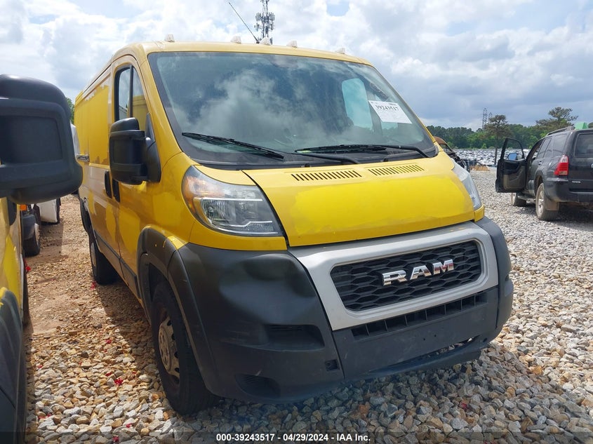 VIN 3C6TRVAG2LE127380 2020 RAM PROMASTER 1500 1500 STANDARD