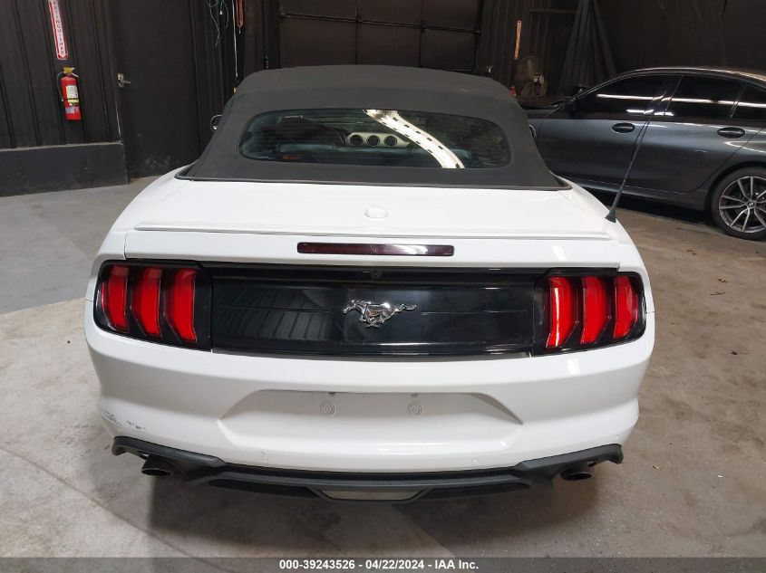 2021 Ford Mustang Ecoboost Premium VIN: 1FATP8UH2M5124776 Lot: 39243526