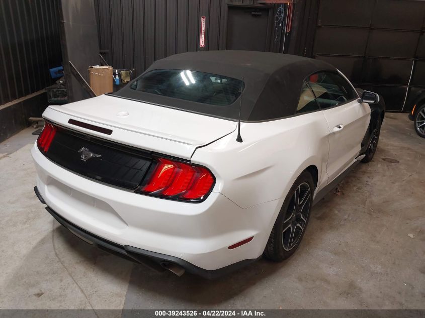 2021 Ford Mustang Ecoboost Premium VIN: 1FATP8UH2M5124776 Lot: 39243526