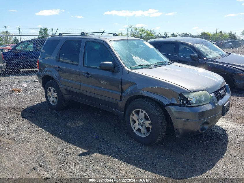 2005 Ford Escape Limited VIN: 1FMYU941X5KA52466 Lot: 39243544
