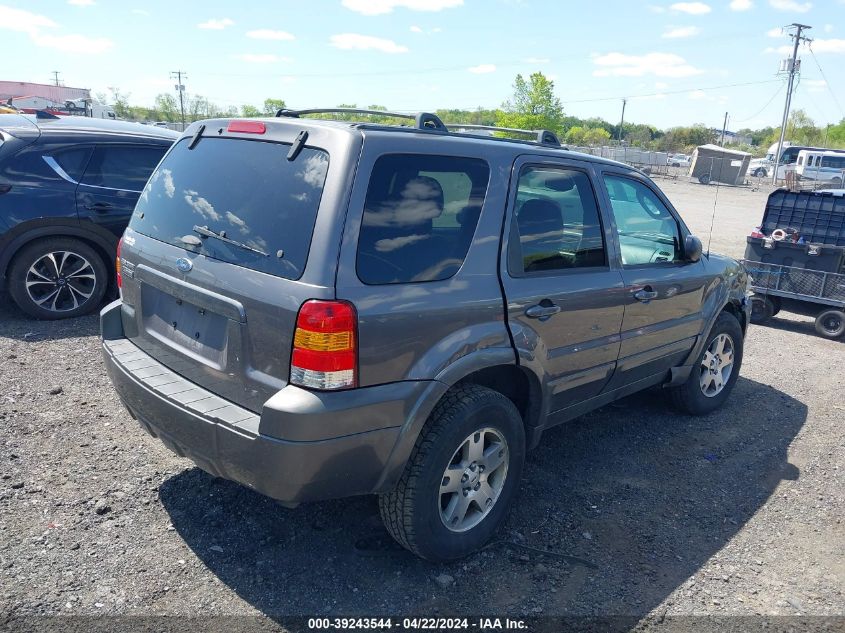 2005 Ford Escape Limited VIN: 1FMYU941X5KA52466 Lot: 39243544