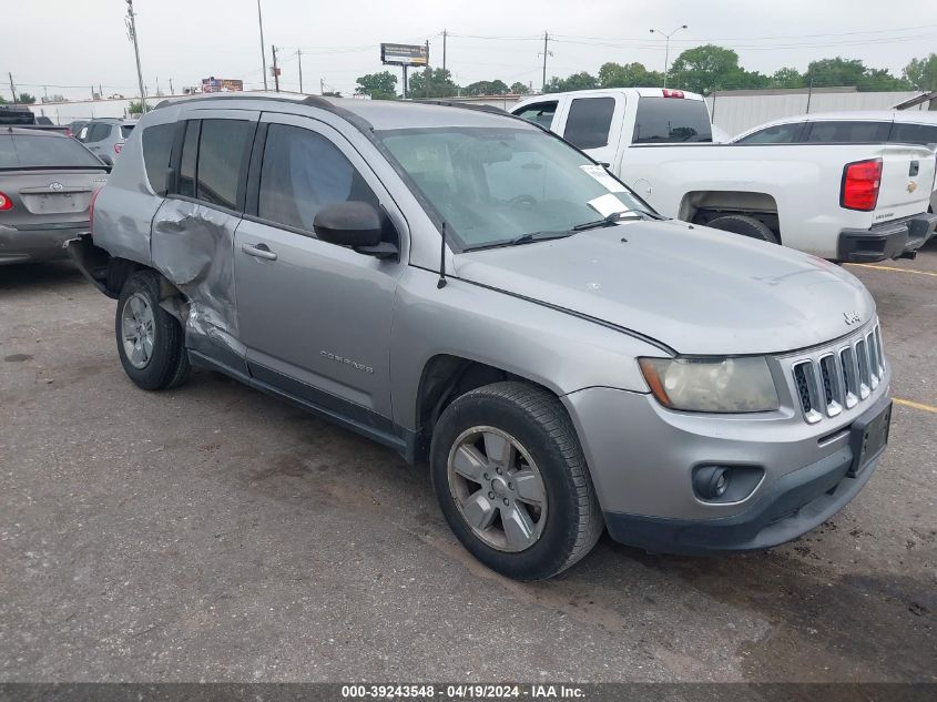 2014 Jeep Compass Sport VIN: 1C4NJCBA1ED832361 Lot: 39243548