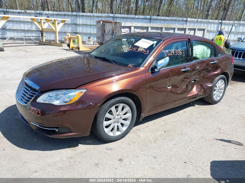 2013 Chrysler 200 Limited VIN: 1C3CCBCG3DN528184 Lot: 39243553