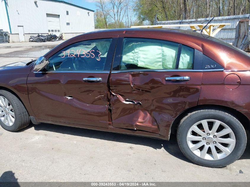 2013 Chrysler 200 Limited VIN: 1C3CCBCG3DN528184 Lot: 39243553