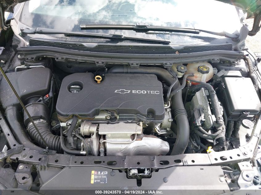 2016 Chevrolet Cruze Lt Auto VIN: 1G1BE5SM2G7237705 Lot: 39243570