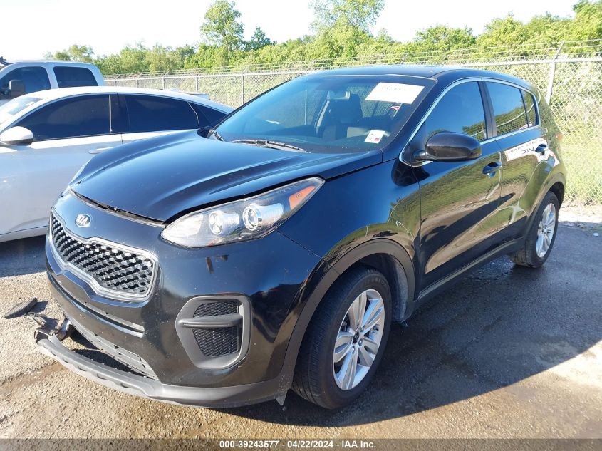 2017 Kia Sportage Lx VIN: KNDPM3AC0H7294886 Lot: 39243577