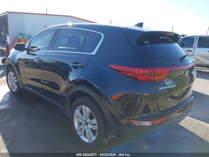 2017 Kia Sportage Lx VIN: KNDPM3AC0H7294886 Lot: 39243577