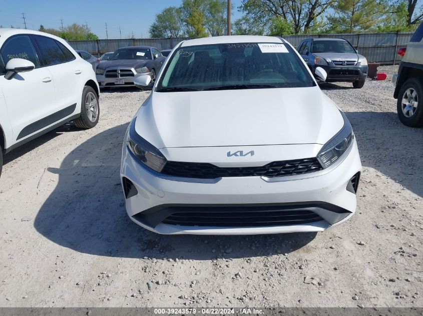 2022 Kia Forte Lxs VIN: 3KPF24AD8NE466187 Lot: 39243579