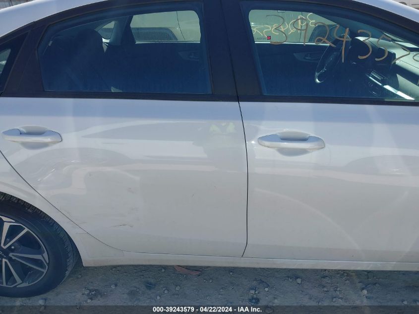 2022 Kia Forte Lxs VIN: 3KPF24AD8NE466187 Lot: 39243579