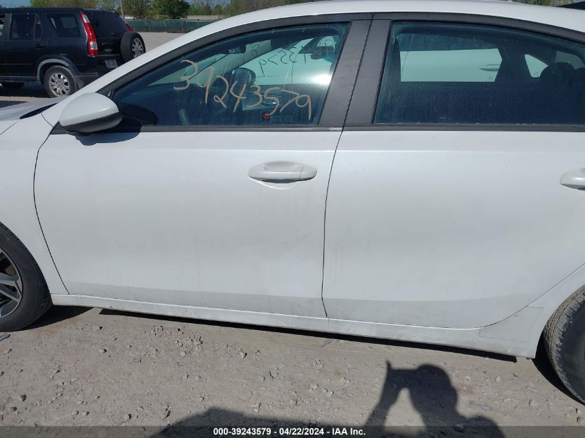 2022 Kia Forte Lxs VIN: 3KPF24AD8NE466187 Lot: 39243579