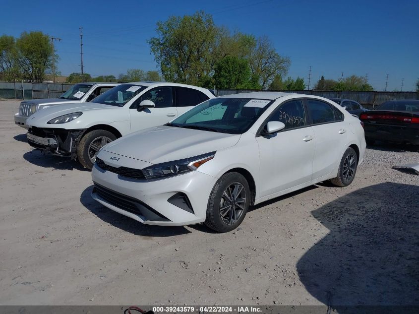 2022 Kia Forte Lxs VIN: 3KPF24AD8NE466187 Lot: 39243579