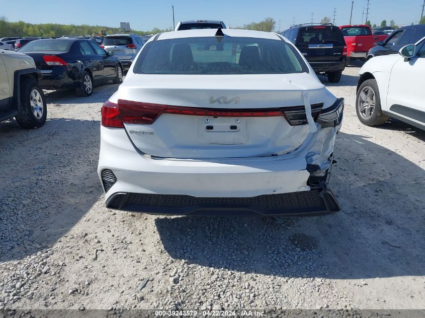 2022 Kia Forte Lxs VIN: 3KPF24AD8NE466187 Lot: 39243579