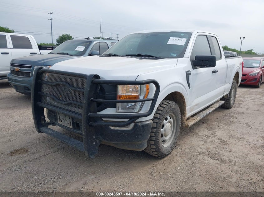 VIN 1FTFX1E5XMKE07141 2021 FORD F-150 XL