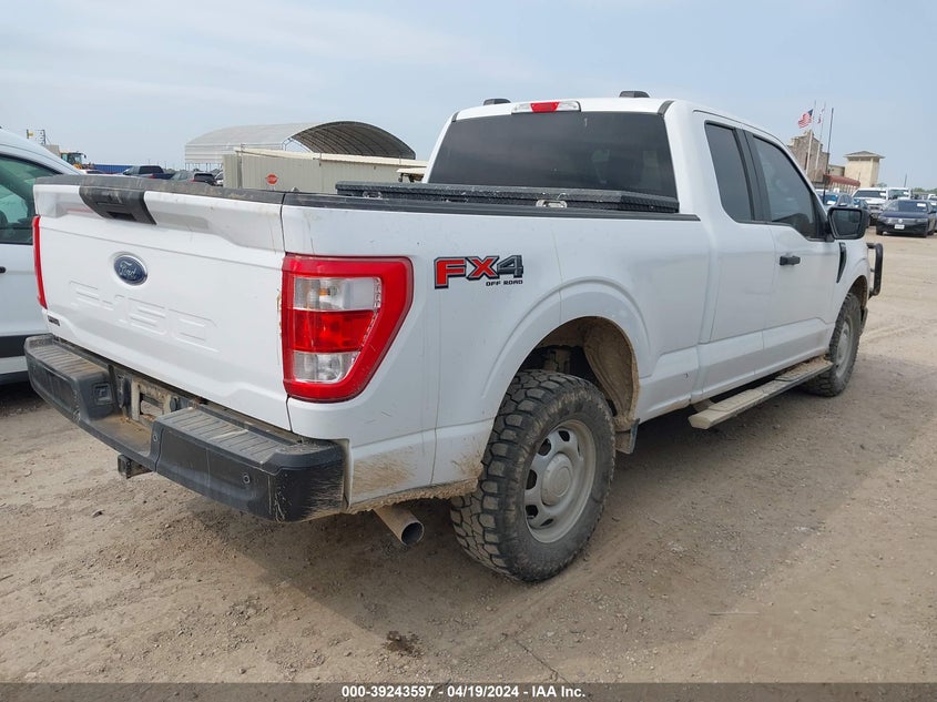 VIN 1FTFX1E5XMKE07141 2021 FORD F-150 XL