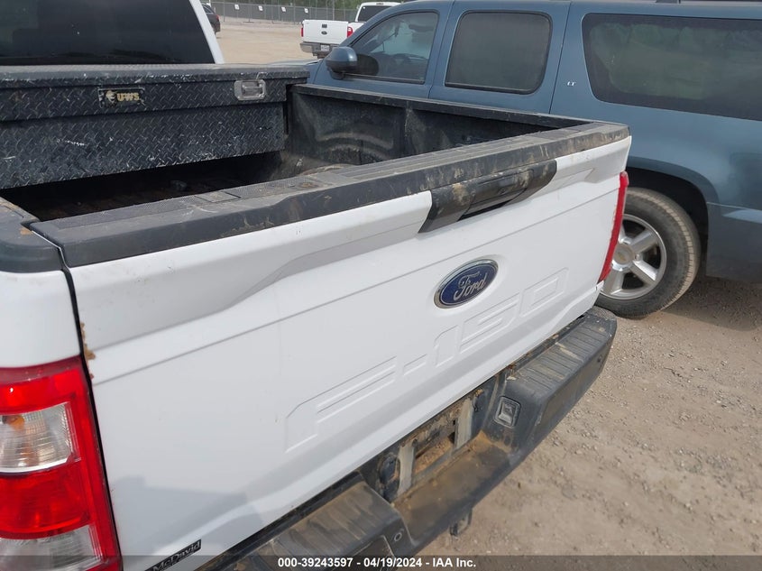 VIN 1FTFX1E5XMKE07141 2021 FORD F-150 XL