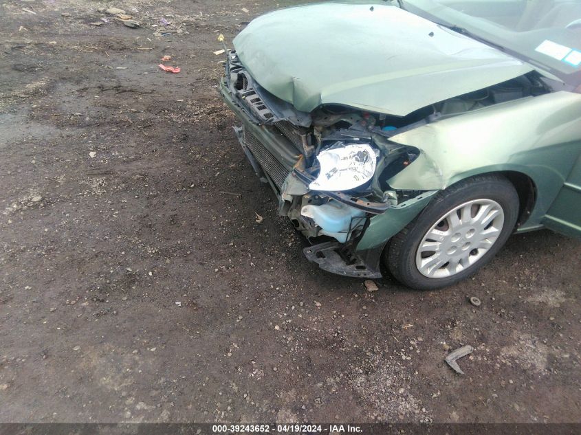 2004 Honda Civic Lx VIN: 2HGES16574H503715 Lot: 39243652