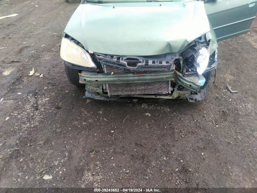 2004 Honda Civic Lx VIN: 2HGES16574H503715 Lot: 39243652