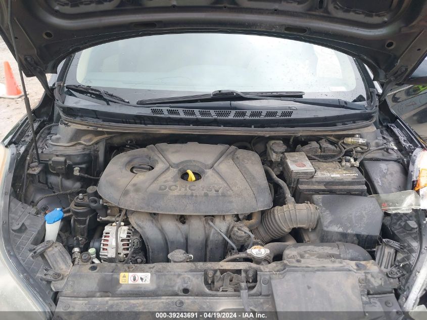 2013 Hyundai Elantra Gls VIN: 5NPDH4AE7DH427650 Lot: 39243691