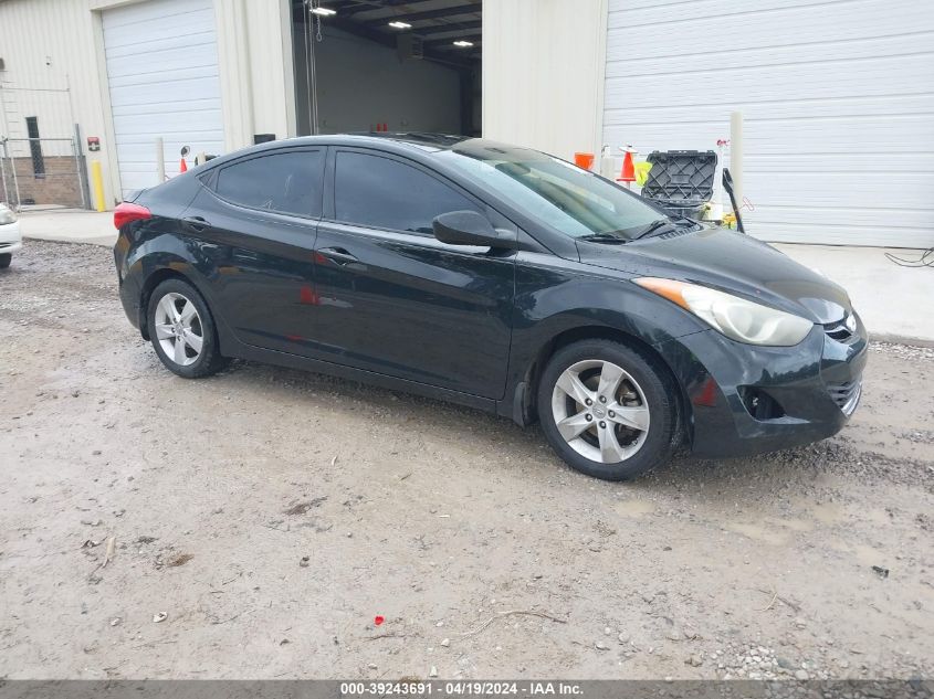 2013 Hyundai Elantra Gls VIN: 5NPDH4AE7DH427650 Lot: 39243691