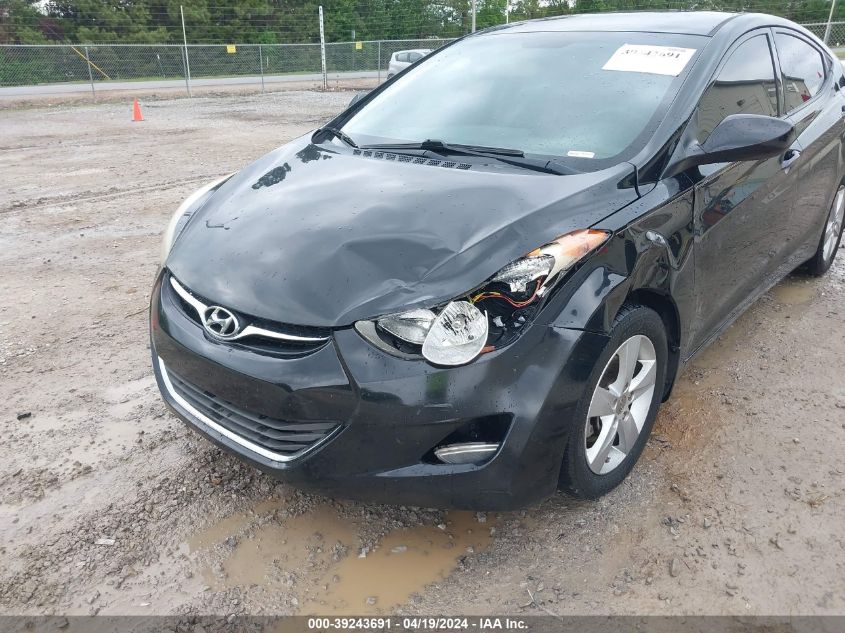 2013 Hyundai Elantra Gls VIN: 5NPDH4AE7DH427650 Lot: 39243691
