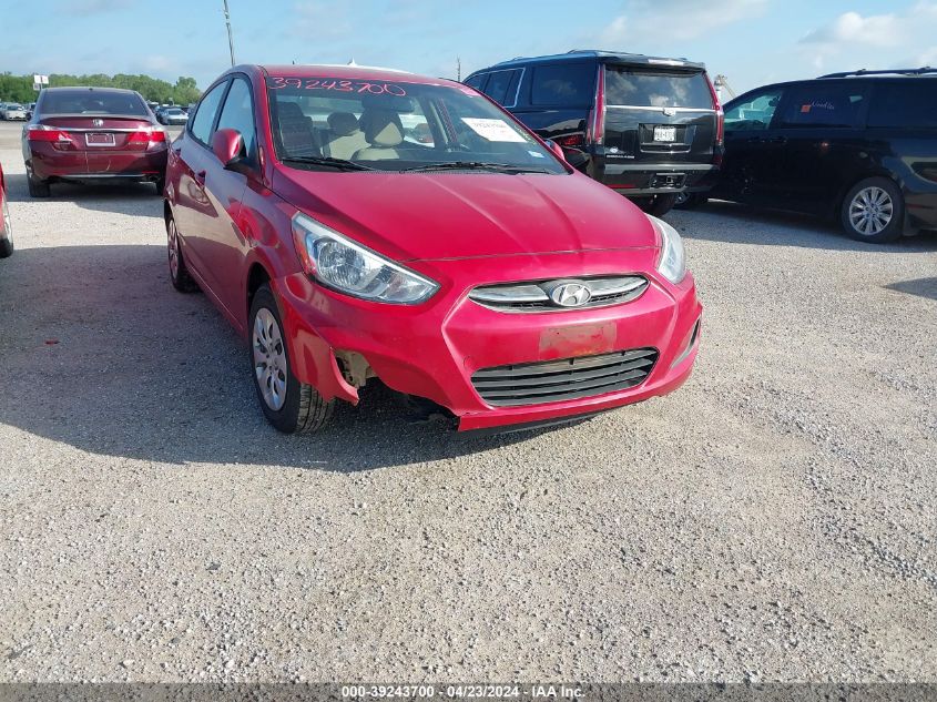 2016 Hyundai Accent Se VIN: KMHCT4AEXGU161461 Lot: 39243700