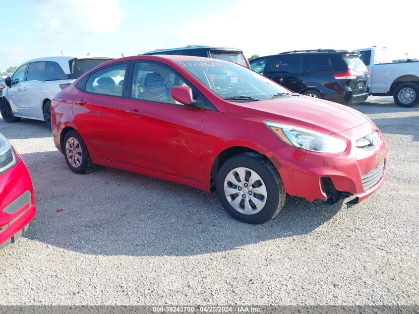 2016 Hyundai Accent Se VIN: KMHCT4AEXGU161461 Lot: 39243700