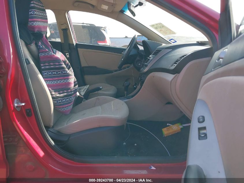 2016 Hyundai Accent Se VIN: KMHCT4AEXGU161461 Lot: 39243700