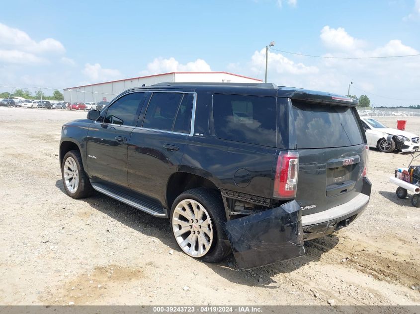 2016 GMC Yukon Sle VIN: 1GKS1AKC0GR179069 Lot: 39243723