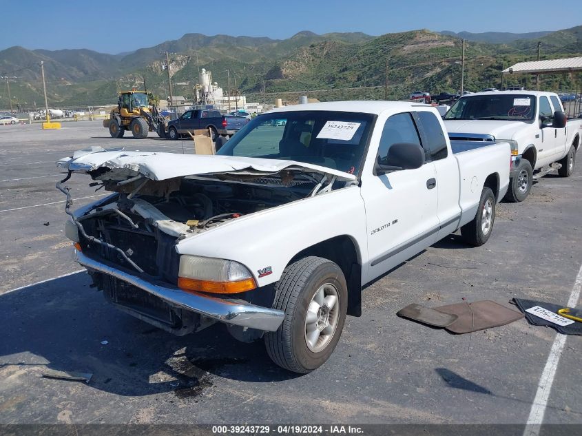 1999 Dodge Dakota Slt/Sport VIN: 1B7GL22X9XS216021 Lot: 39243729