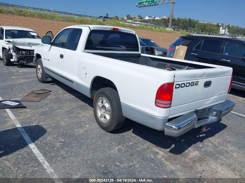 1999 Dodge Dakota Slt/Sport VIN: 1B7GL22X9XS216021 Lot: 39243729