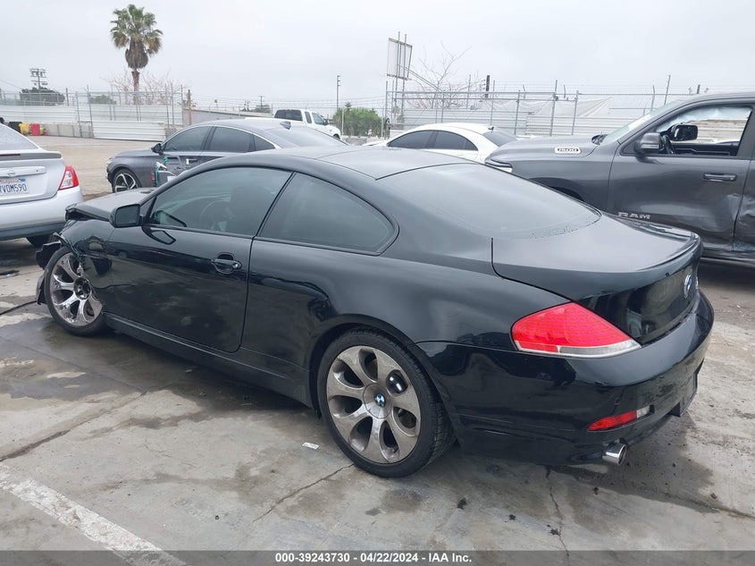 2005 BMW 645Ci VIN: WBAEH73445B215914 Lot: 39243730