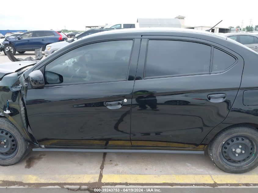 2023 Mitsubishi Mirage G4 Black Edition/Es/Le VIN: ML32FUFJ0PHF01728 Lot: 39243753