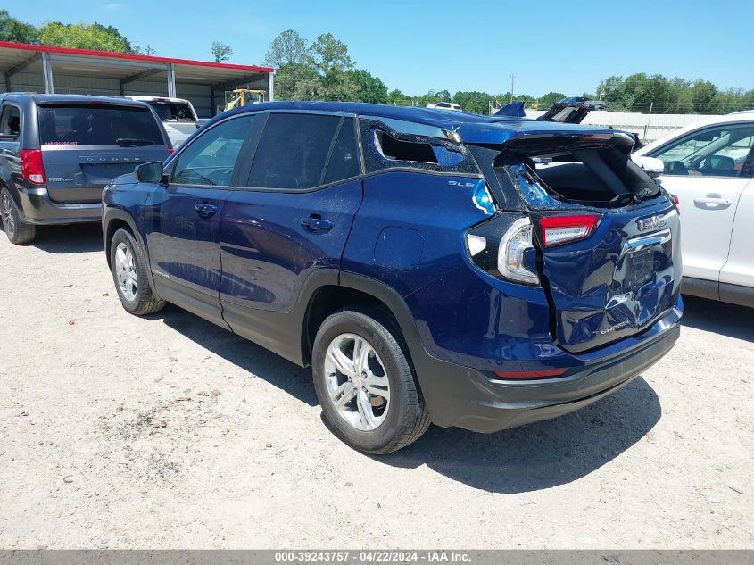 2022 GMC Terrain Fwd Sle VIN: 3GKALMEV2NL117987 Lot: 41399024