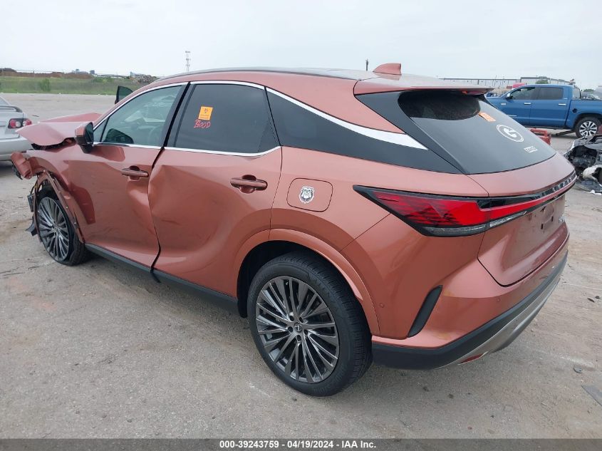 2023 Lexus Rx 350H Base VIN: 2T2BBMCAXPC002848 Lot: 39243759