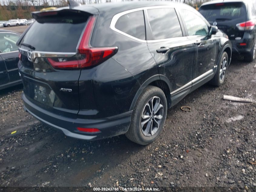 2021 Honda Cr-V Awd Ex VIN: 2HKRW2H57MH629653 Lot: 39243768