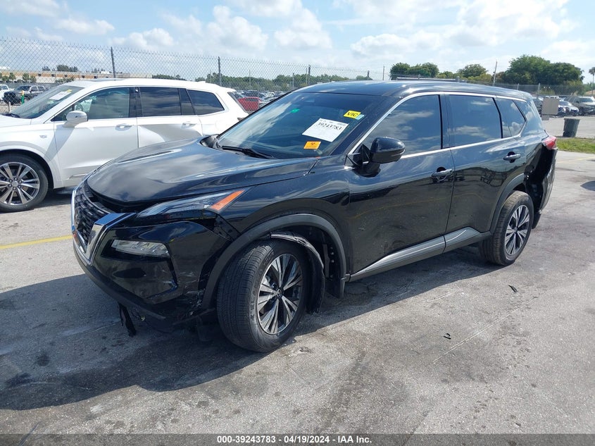 VIN JN8AT3BAXMW002736 2021 NISSAN ROGUE SV