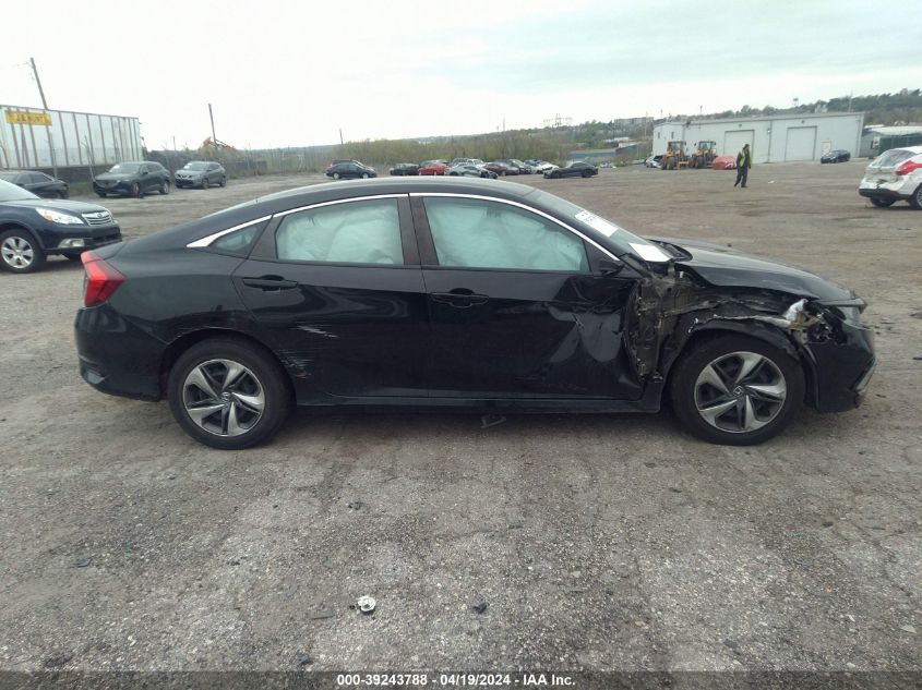 2021 Honda Civic Lx VIN: 2HGFC2F63MH500746 Lot: 39243788