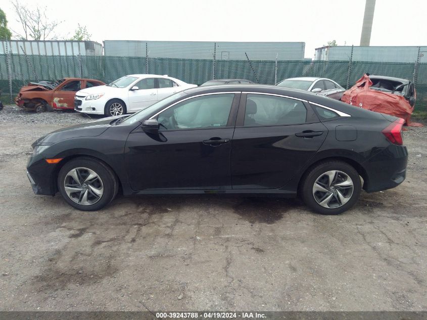 2021 Honda Civic Lx VIN: 2HGFC2F63MH500746 Lot: 39243788