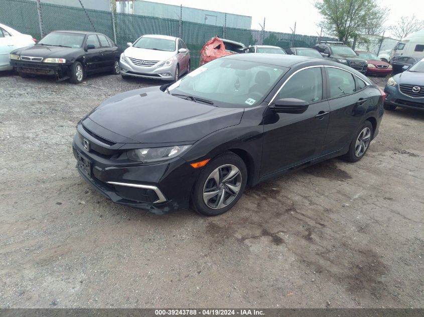 2021 Honda Civic Lx VIN: 2HGFC2F63MH500746 Lot: 39243788