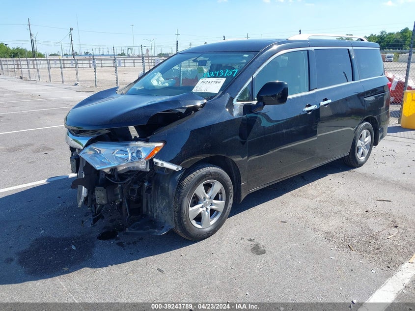 2016 Nissan Quest Sv VIN: JN8AE2KP0G9157467 Lot: 39243789