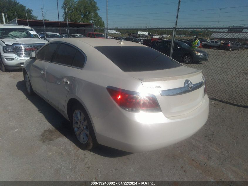 2012 Buick Lacrosse Convenience Group VIN: 1G4GB5ER1CF162004 Lot: 49203034