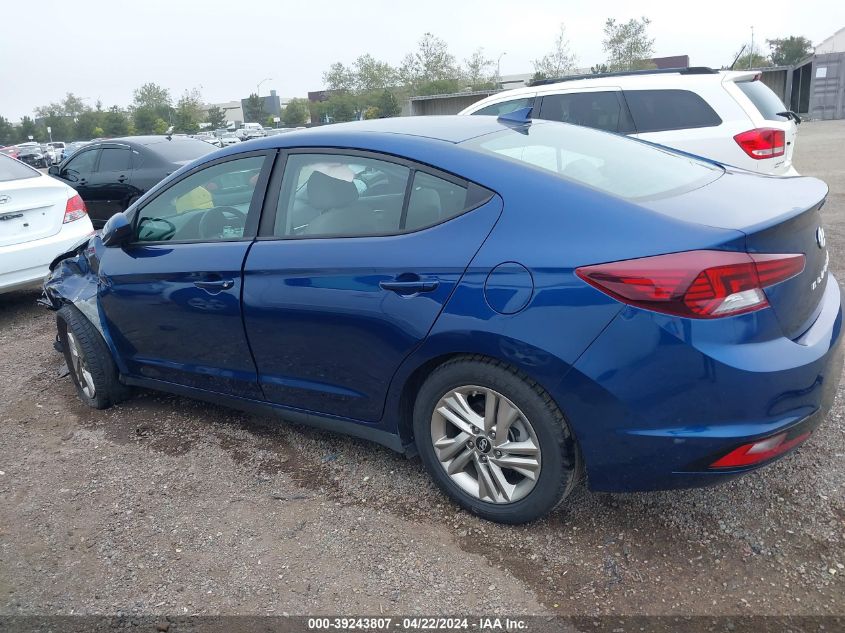 2019 Hyundai Elantra Sel VIN: 5NPD84LF5KH411398 Lot: 39243807