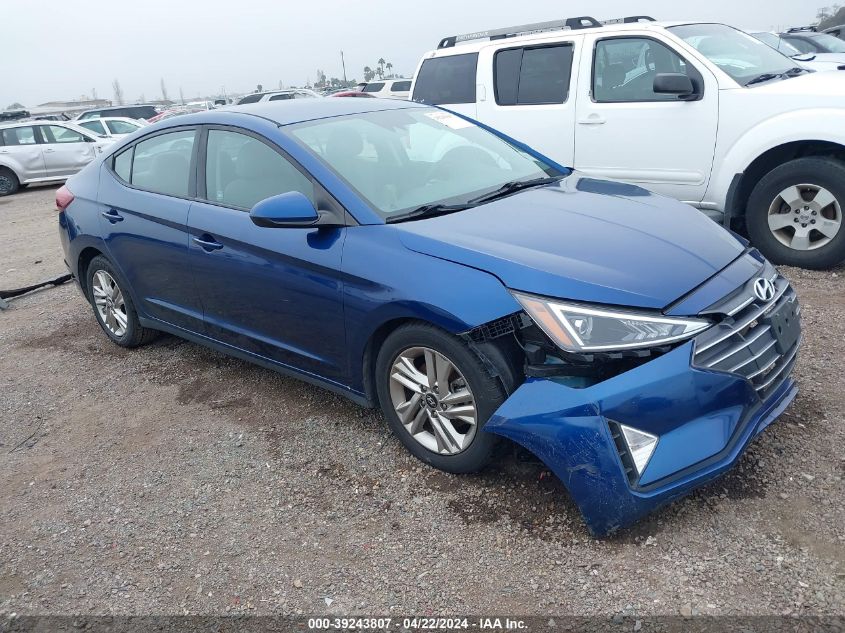 2019 Hyundai Elantra Sel VIN: 5NPD84LF5KH411398 Lot: 39243807