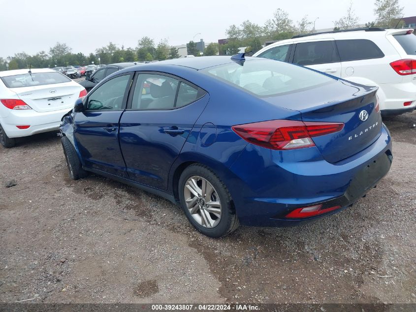 2019 Hyundai Elantra Sel VIN: 5NPD84LF5KH411398 Lot: 39243807