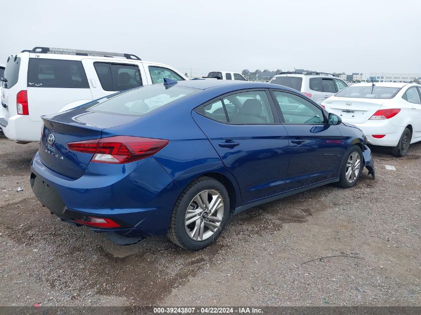 2019 Hyundai Elantra Sel VIN: 5NPD84LF5KH411398 Lot: 39243807