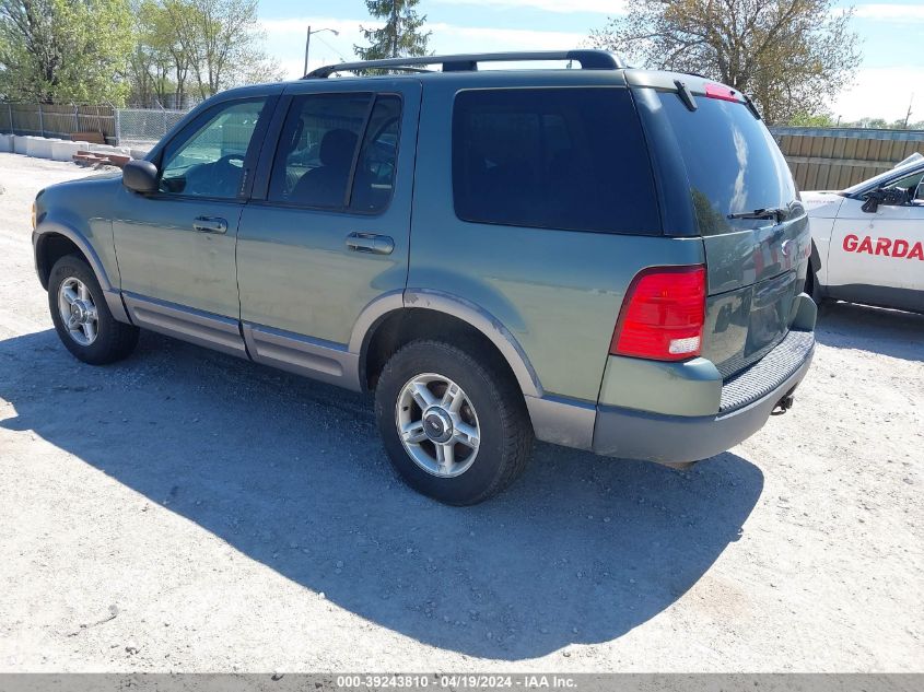 2003 Ford Explorer Nbx/Xlt VIN: 1FMZU63K73UB43757 Lot: 39243810