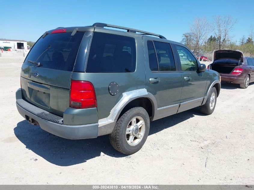 2003 Ford Explorer Nbx/Xlt VIN: 1FMZU63K73UB43757 Lot: 39243810