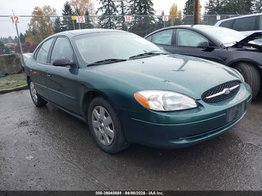 2000 Ford Taurus Lx VIN: 1FAFP52U9YG280710 Lot: 39243831