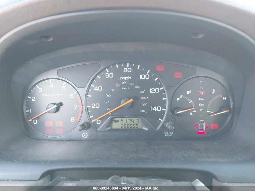 2001 Honda Accord 2.3 Ex VIN: 1HGCG66801A106020 Lot: 39243834